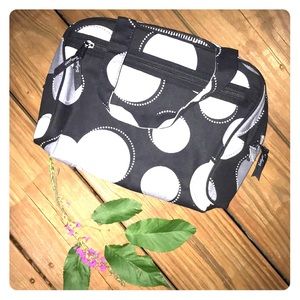 New Thirty-One lined makeup carry all